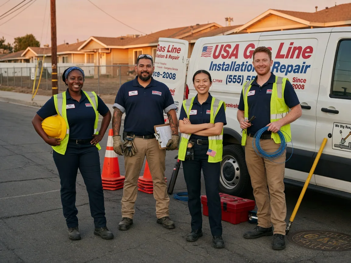 Gas Line Installation company in Savery, WY